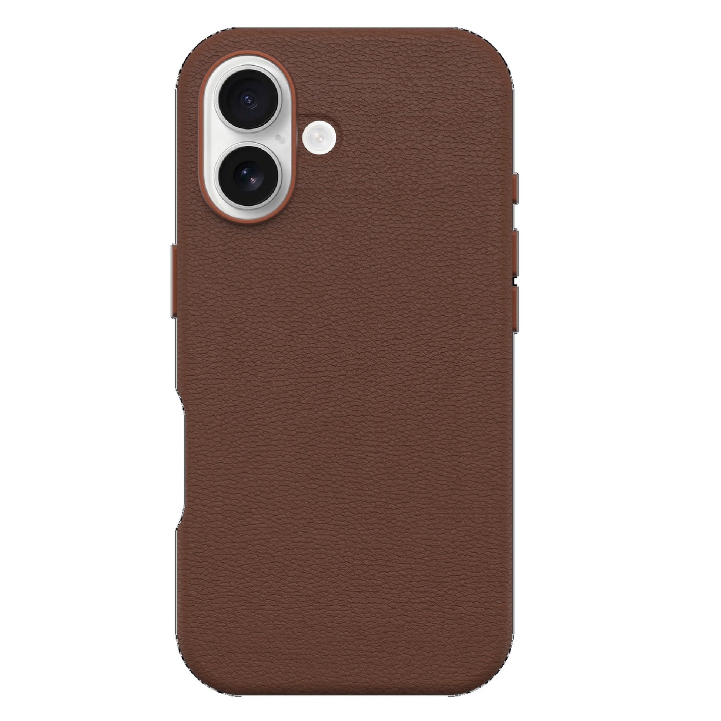OtterBox Symmetry MagSafe Cactus Leather Apple iPhone 16 Plus (6.7') Case Brown - (77-96289), DROP+ 3X Military Standard, 7 Years Warranty