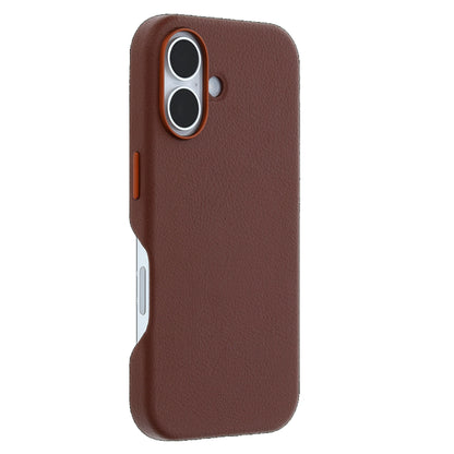 OtterBox Symmetry MagSafe Cactus Leather Apple iPhone 16 Plus (6.7') Case Brown - (77-96289), DROP+ 3X Military Standard, 7 Years Warranty