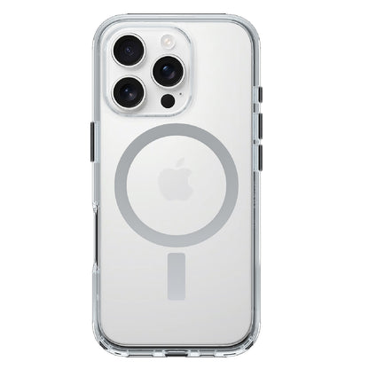 OtterBox Symmetry Clear MagSafe Apple iPhone 16 Pro Max (6.9') Case Clear - (77-96417), Antimicrobial, DROP+ 3X Military Standard, 7 Years Warranty