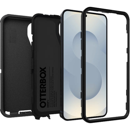 OtterBox Defender Samsung Galaxy S25 5G / Galaxy S24 5G (6.2') Case Black - (77-97334), DROP+ 7X Military Standard, 7 Years Warranty