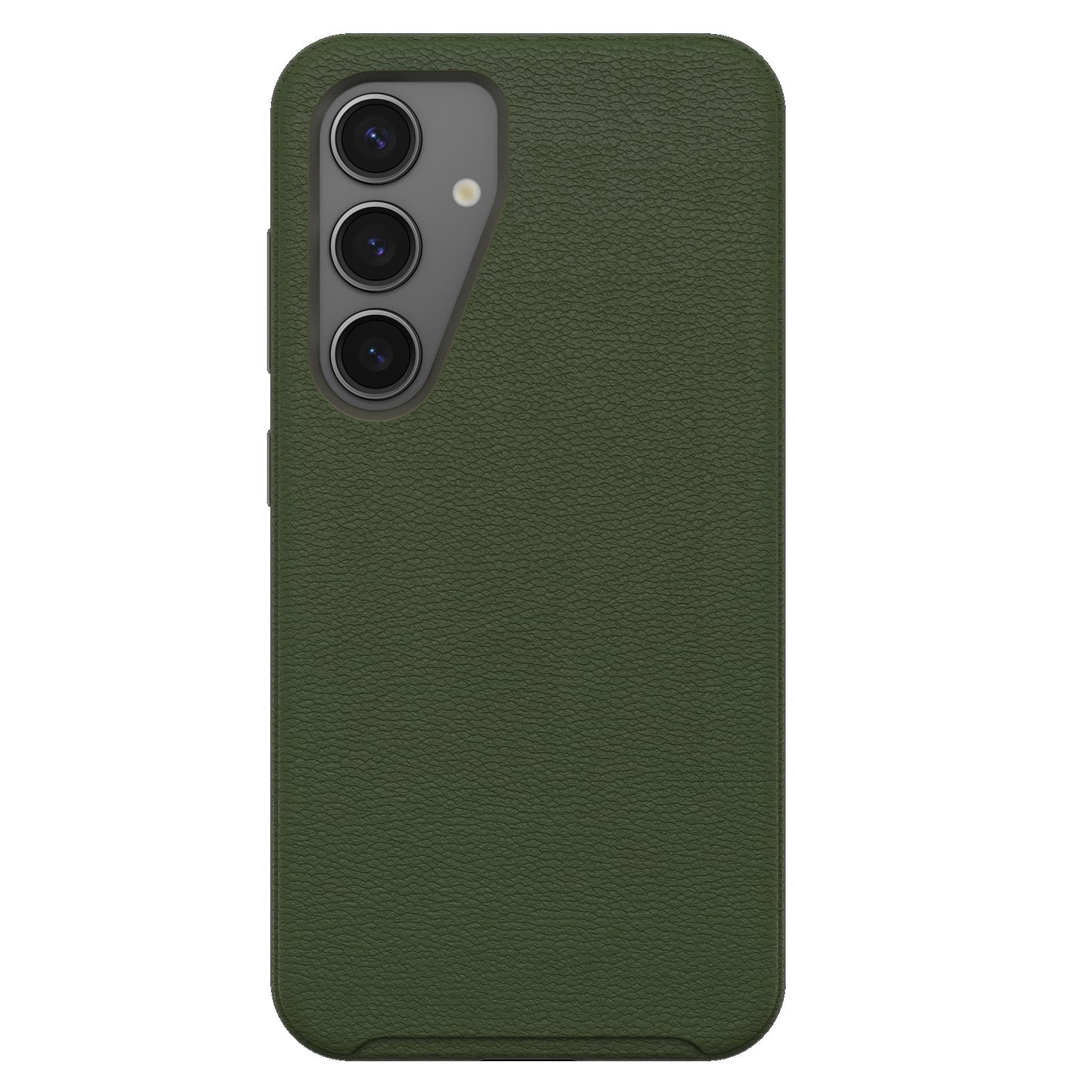 OtterBox Symmetry Cactus Leather Samsung Galaxy S25 5G (6.2') Case Cactus Grove Green - (77-97389), DROP+ 3X Military Standard, 7 Years Warranty