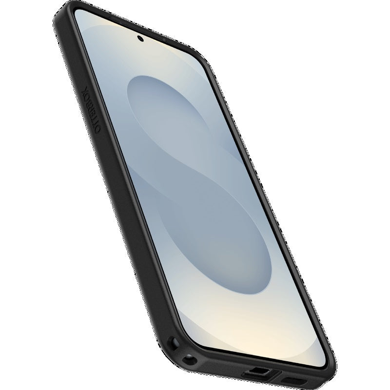 OtterBox Symmetry Magnets Samsung Galaxy S25 5G (6.2) Case Black -(77-97396),Antimicrobial,DROP+ 3X Military Standard,Integrated Grip,7 Years Warranty