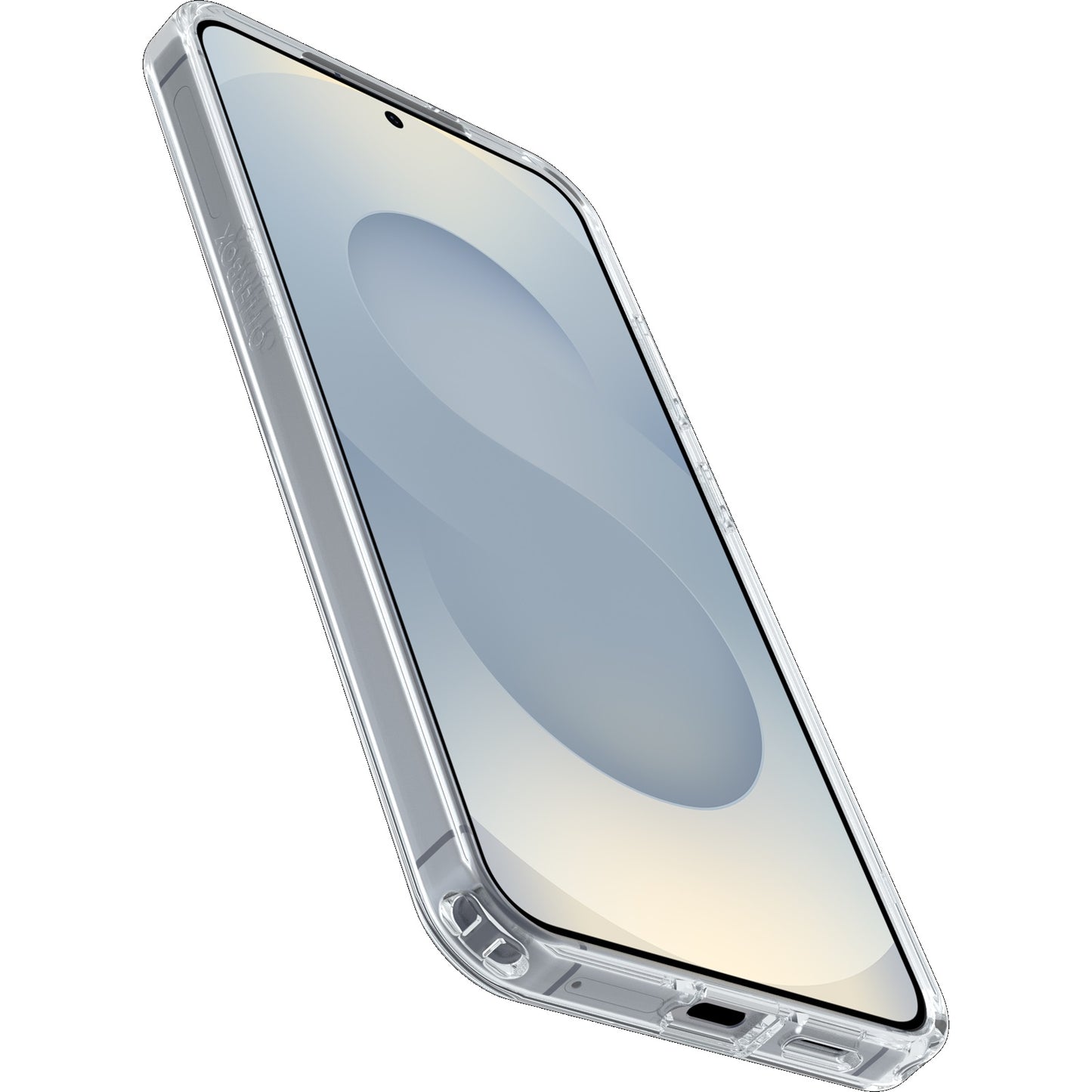OtterBox Symmetry Clear Magnets Samsung Galaxy S25 5G (6.2') Case Clear - (77-97403), DROP+ 3X Military Standard, Raised Edges, 7 Years Warranty