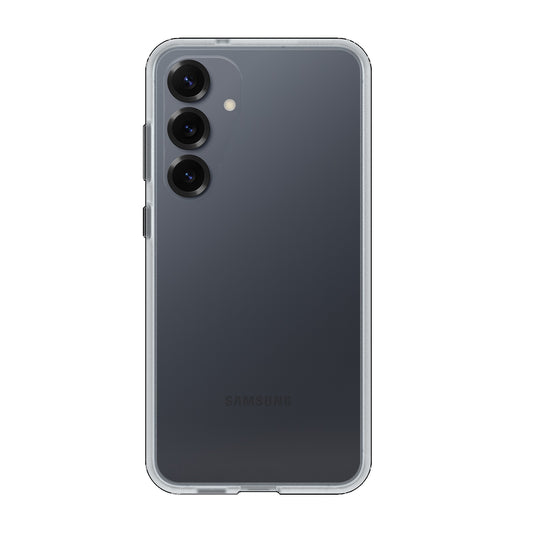 OtterBox React Samsung Galaxy S25+ 5G (6.7') Case Clear - (77-97439), DROP+ Military Standard, Raised Edges, Hard Case, Soft Grip, 7 Years Warranty