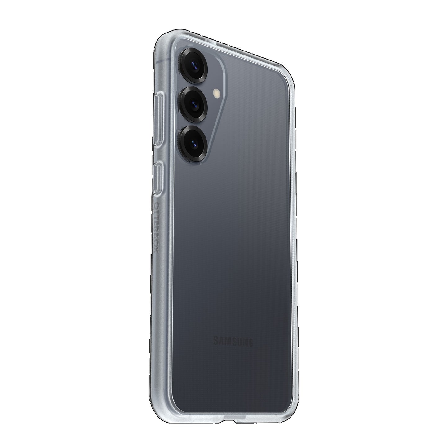 OtterBox React Samsung Galaxy S25+ 5G (6.7') Case Clear - (77-97439), DROP+ Military Standard, Raised Edges, Hard Case, Soft Grip, 7 Years Warranty