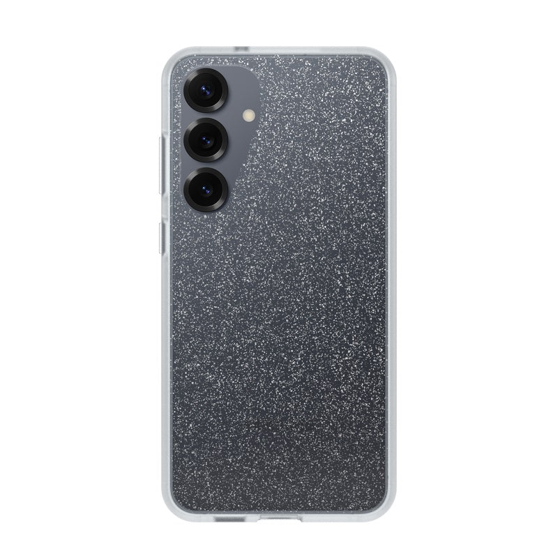 OtterBox React Samsung Galaxy S25+ 5G (6.7') Case Stardust (Clear Glitter) - (77-97441), DROP+ Military Standard,Hard Case,Soft Grip, 7 Years Warranty