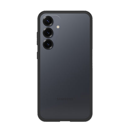 OtterBox React Samsung Galaxy S25+ 5G (6.7') Case Black Crystal (Clear/Black) - (77-97443),DROP+Military Standard,Hard Case,Soft Grip,7 Years Warranty