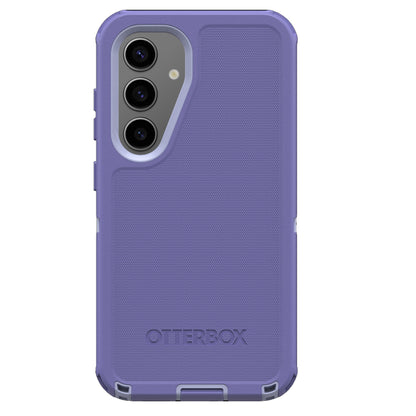 OtterBox Defender Samsung Galaxy S25 5G / Galaxy S24 5G (6.2') Case Mountain Majesty Purple - (77-97614), DROP+ 7X Military Standard, 7 Years Warranty