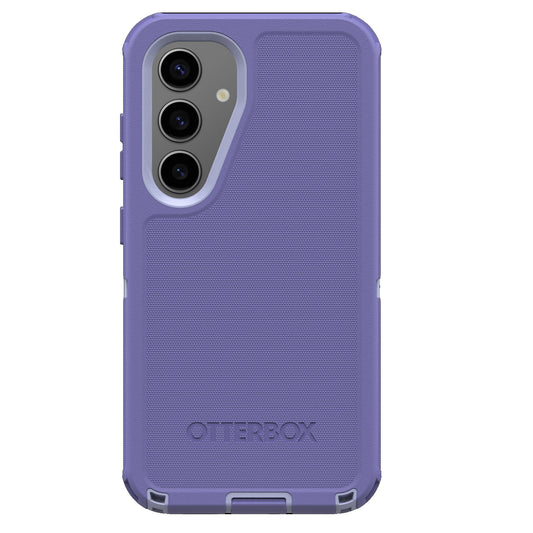 OtterBox Defender Samsung Galaxy S25 5G / Galaxy S24 5G (6.2') Case Mountain Majesty Purple - (77-97614), DROP+ 7X Military Standard, 7 Years Warranty
