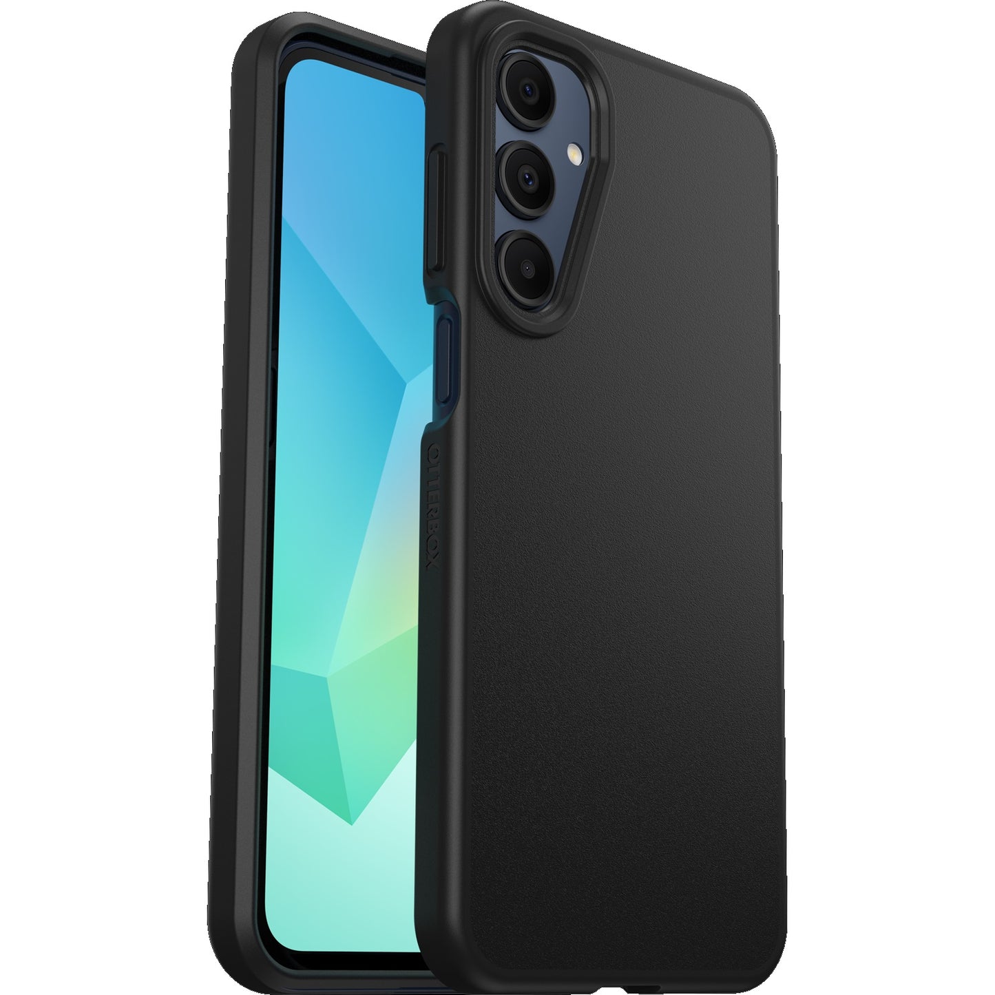 OtterBox React Samsung Galaxy A16 5G/ A16 4G (6.7') Case - Black (77-97668),DROP+ Military Standard, Wireless Charging Compatible, 7 Years Warranty
