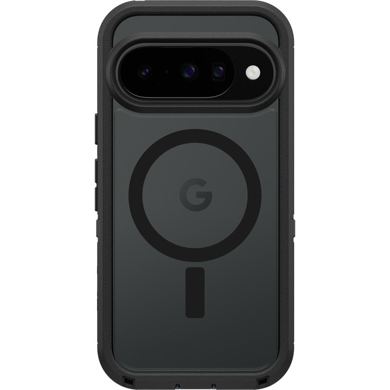 OtterBox Defender Pro XT Clear Magnets Google Pixel 10/Pixel 10 Pro Dark Side - black-(77-98258), Drop+7X Military Standard, 7 Years Warranty