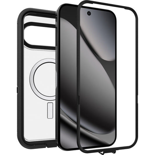 OtterBox Defender Pro XT Clear Magnets Google Pixel 10 Pro XL Dark Side Case - Black (77-98266), DROP+ 7X Military Standard, 7 Years Warranty