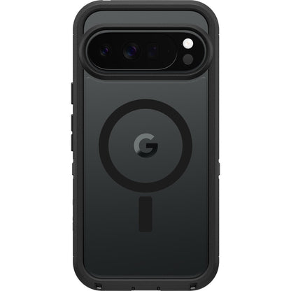 OtterBox Defender Pro XT Clear Magnets Google Pixel 10 Pro XL Dark Side Case - Black (77-98266), DROP+ 7X Military Standard, 7 Years Warranty