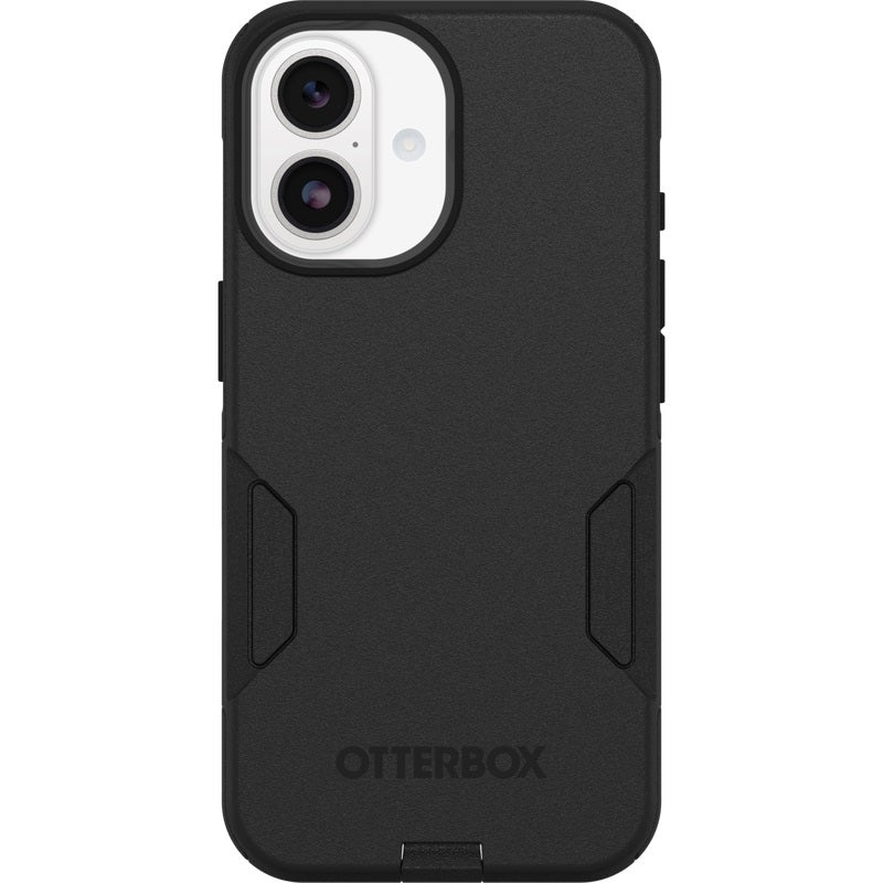 OtterBox Commuter Apple iPhone 17 (6.3') Case Black - (77-98294), DROP+ 3X Military Standard, Pocket Friendly, Hassle-Free, 7 Years Warranty