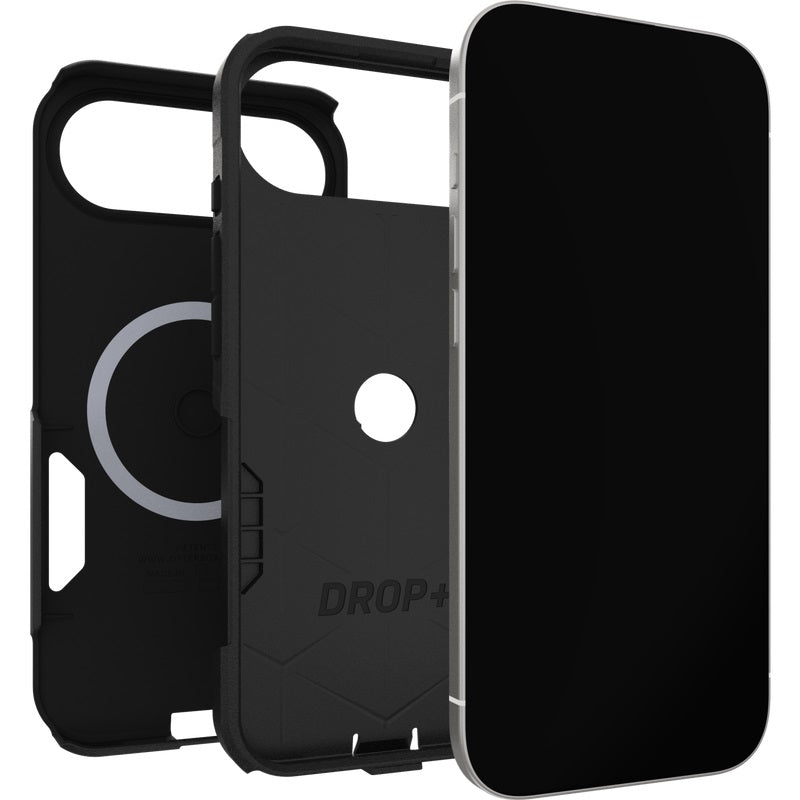 OtterBox Commuter Apple iPhone Air (6.5') Case Black - (77-98309), DROP+ 3X Military Standard, Dual-Layer, Pocket-Friendly, 7 Years Warranty