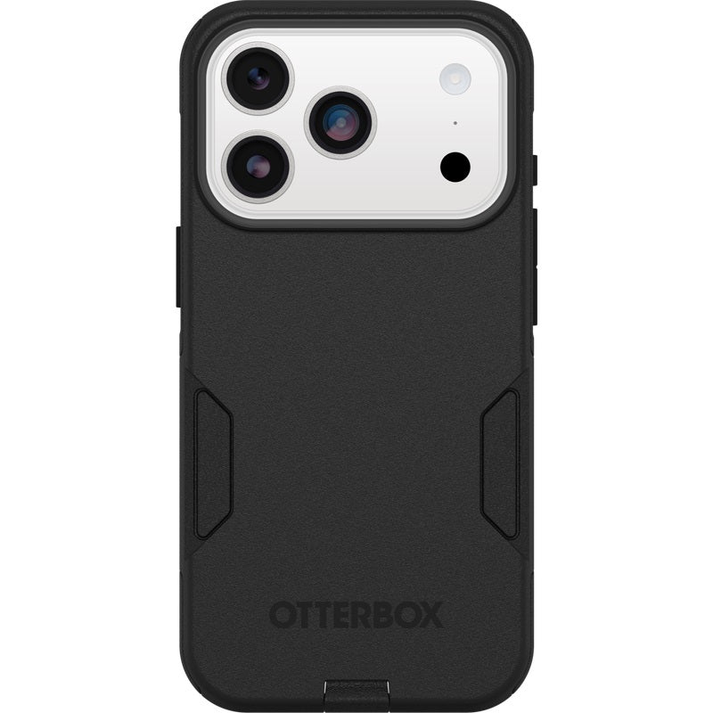 OtterBox Commuter Apple iPhone 17 Pro (6.3') Case Black - (77-98323), DROP+ 3X Military Standard, Pocket Friendly, Hassle-Free, 7 Years Warranty