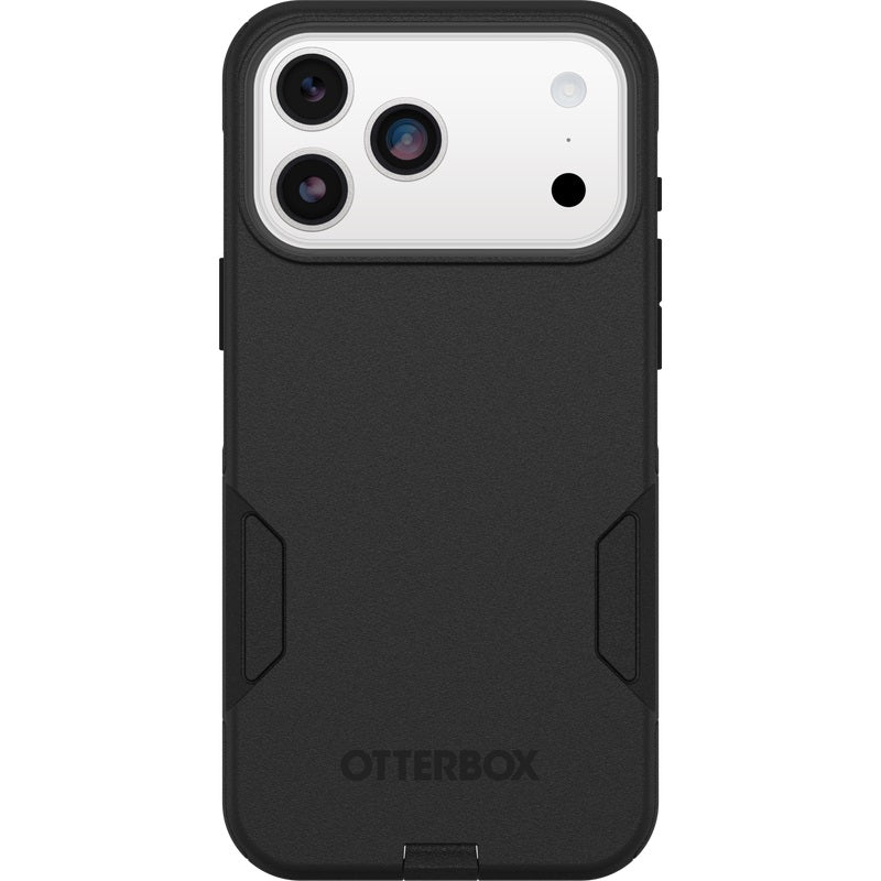 OtterBox Commuter Apple iPhone 17 Pro Max (6.9') Case Black - (77-98338), DROP+ 3X Military Standard, Pocket Friendly, Hassle-Free, 7 Years Warranty