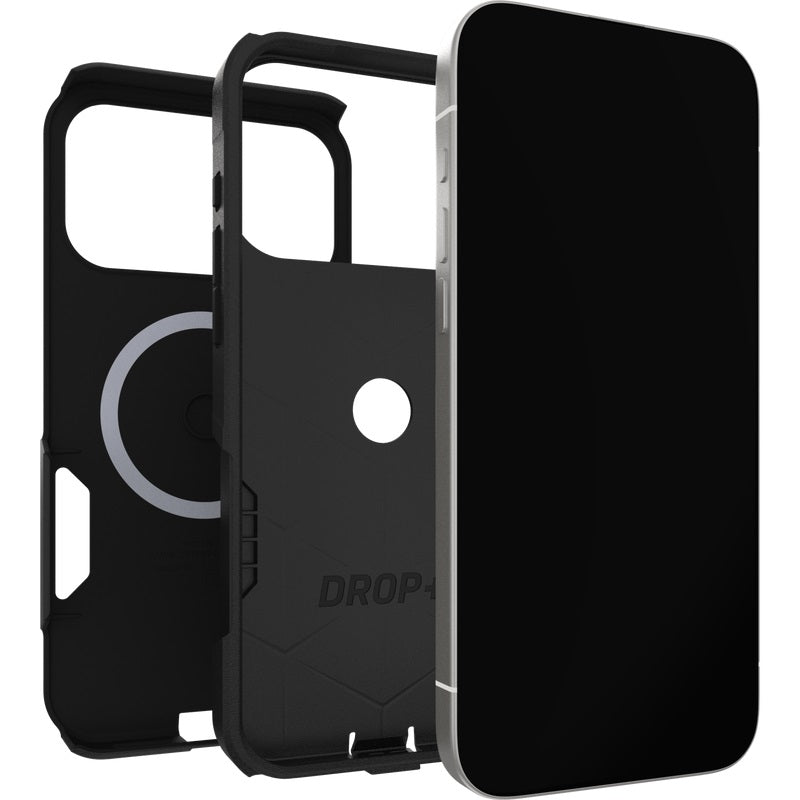 OtterBox Commuter Apple iPhone 17 Pro Max (6.9') Case Black - (77-98338), DROP+ 3X Military Standard, Pocket Friendly, Hassle-Free, 7 Years Warranty