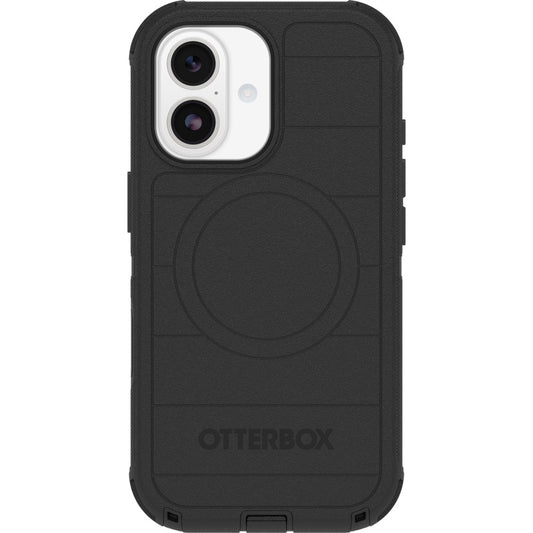 OtterBox Defender Pro MagSafe Apple iPhone 17 (6.3') Case Black - (77-98354), DROP+ 7X Military Standard, Tri-Layer, Port Covers, 7 Years Warranty