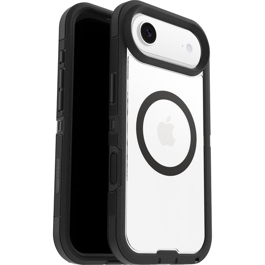 OtterBox Defender Pro XT MagSafe Apple iPhone Air (6.5') Dark Side (Clear / Black) - (77-98498), DROP+ 7X Military Standard, 7 Years Warranty
