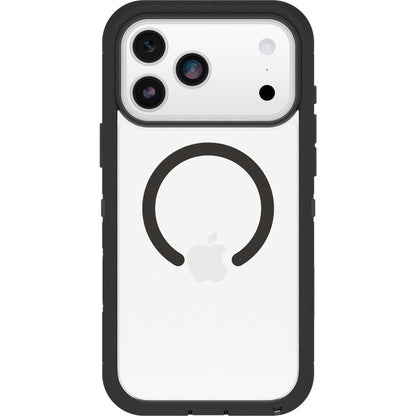 OtterBox Defender XT Pro MagSafe Apple iPhone 17 Pro Max (6.9') Case Dark Side (Clear/Black) - (77-98534), DROP+ 7X Military Standard,7 Years Warranty