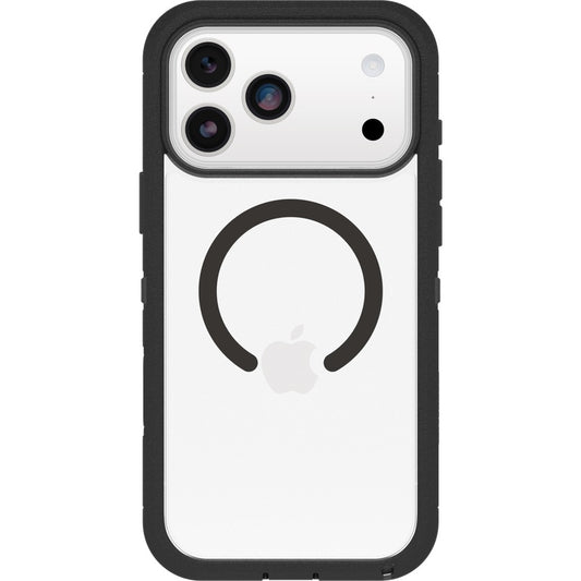 OtterBox Defender XT Pro MagSafe Apple iPhone 17 Pro Max (6.9') Case Dark Side (Clear/Black) - (77-98534), DROP+ 7X Military Standard,7 Years Warranty