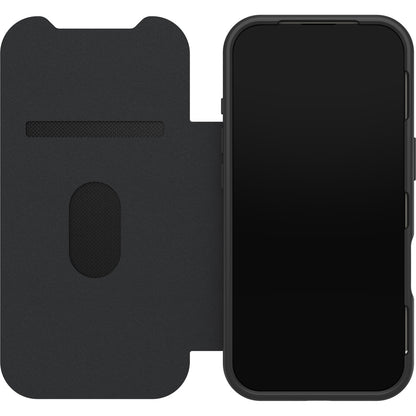 OtterBox React Folio MagSafe Apple iPhone 17 Pro (6.3') Case Black Crystal (Clear/Black) - (77-98588), DROP+ Military Standard, 7 Years Warranty