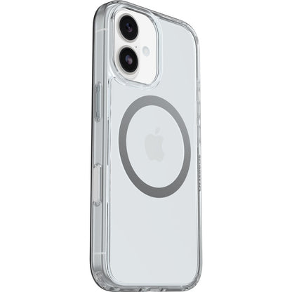 OtterBox Symmetry Clear MagSafe Apple iPhone 17 (6.3') Case Clear - (77-98781), DROP+ 3X Military Standard, Raised Edges, Hassle-Free,7 Years Warranty