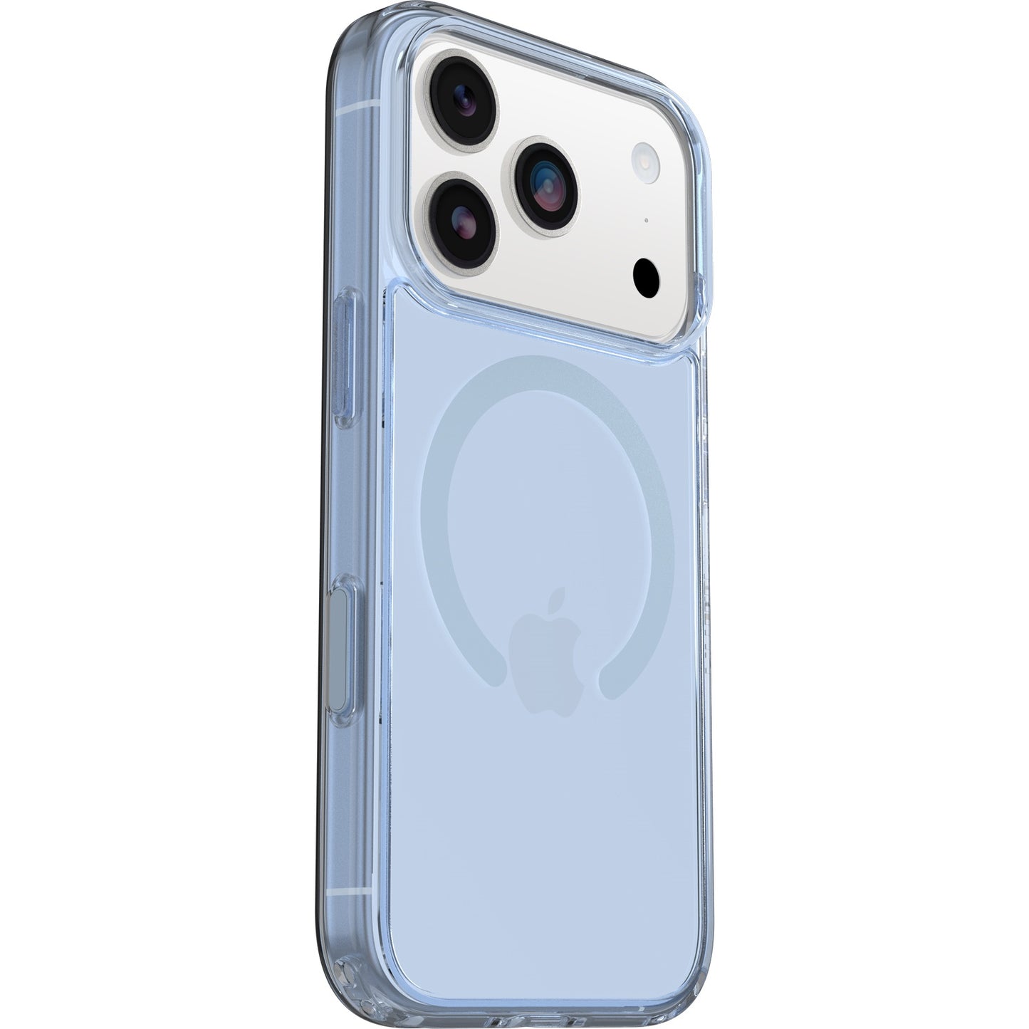 OtterBox Symmetry Clear MagSafe Apple iPhone 17 Pro (6.3') Case Blue Bliss (Clear) - (77-98849), DROP+ 3X Military Standard, 7 Years Warranty
