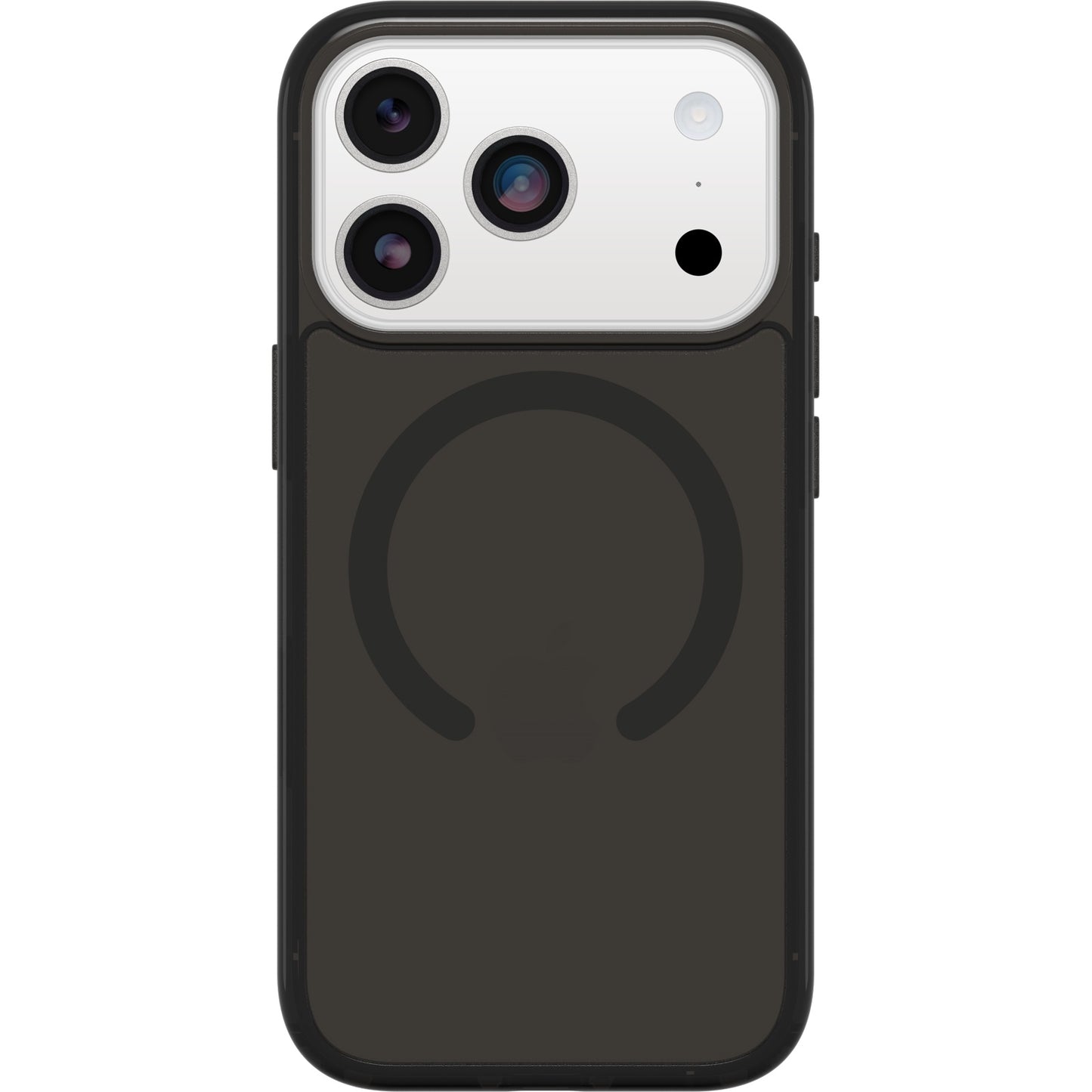 OtterBox Symmetry Clear MagSafe Apple iPhone 17 Pro (6.3') Black Mist (Clear/Black) - (77-98851), DROP+ 3X Military Standard, 7 Years Warranty