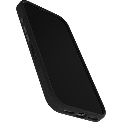 OtterBox Symmetry Cactus Leather MagSafe Apple iPhone 17 (6.3') Case Noir Ash (Black) - (77-99013), DROP+ 3X Military Standard, 7 Years Warranty