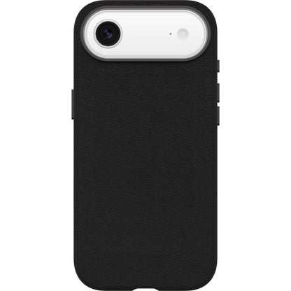 OtterBox Symmetry Cactus Leather MagSafe Apple iPhone Air (6.5') Case Noir Ash (Black) - (77-99029), DROP+ 3X Military Standard, 7 Years Warranty