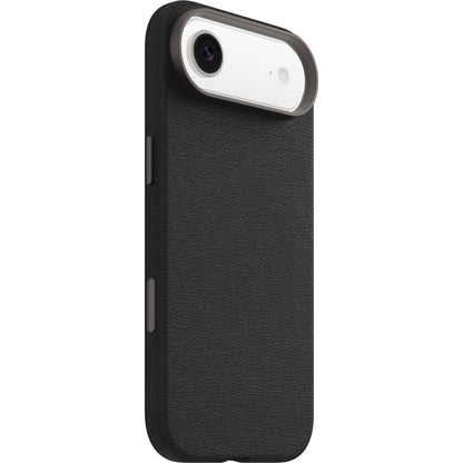 OtterBox Symmetry Cactus Leather MagSafe Apple iPhone Air (6.5') Case Noir Ash (Black) - (77-99029), DROP+ 3X Military Standard, 7 Years Warranty