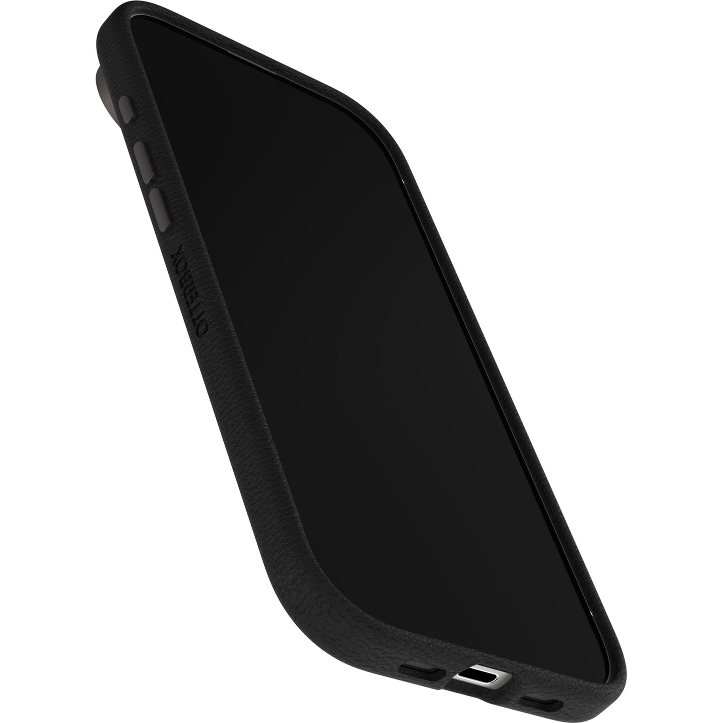 OtterBox Symmetry Cactus Leather MagSafe Apple iPhone Air (6.5') Case Noir Ash (Black) - (77-99029), DROP+ 3X Military Standard, 7 Years Warranty