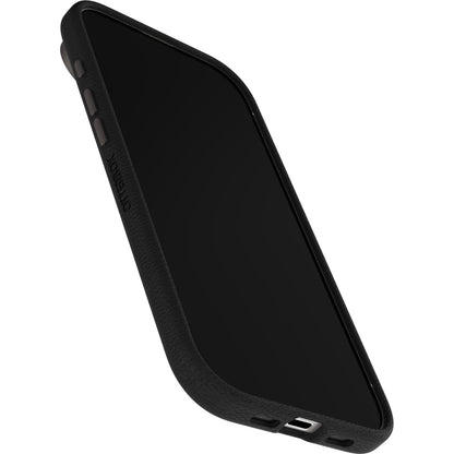 OtterBox Symmetry Cactus Leather MagSafe Apple iPhone Air (6.5') Case Noir Ash (Black) - (77-99029), DROP+ 3X Military Standard, 7 Years Warranty