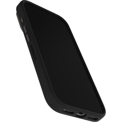 OtterBox Symmetry Cactus Leather MagSafe Apple iPhone 17 Pro Max (6.9') Noir Ash (Black) - (77-99061), DROP+ 3X Military Standard, 7 Years Warranty