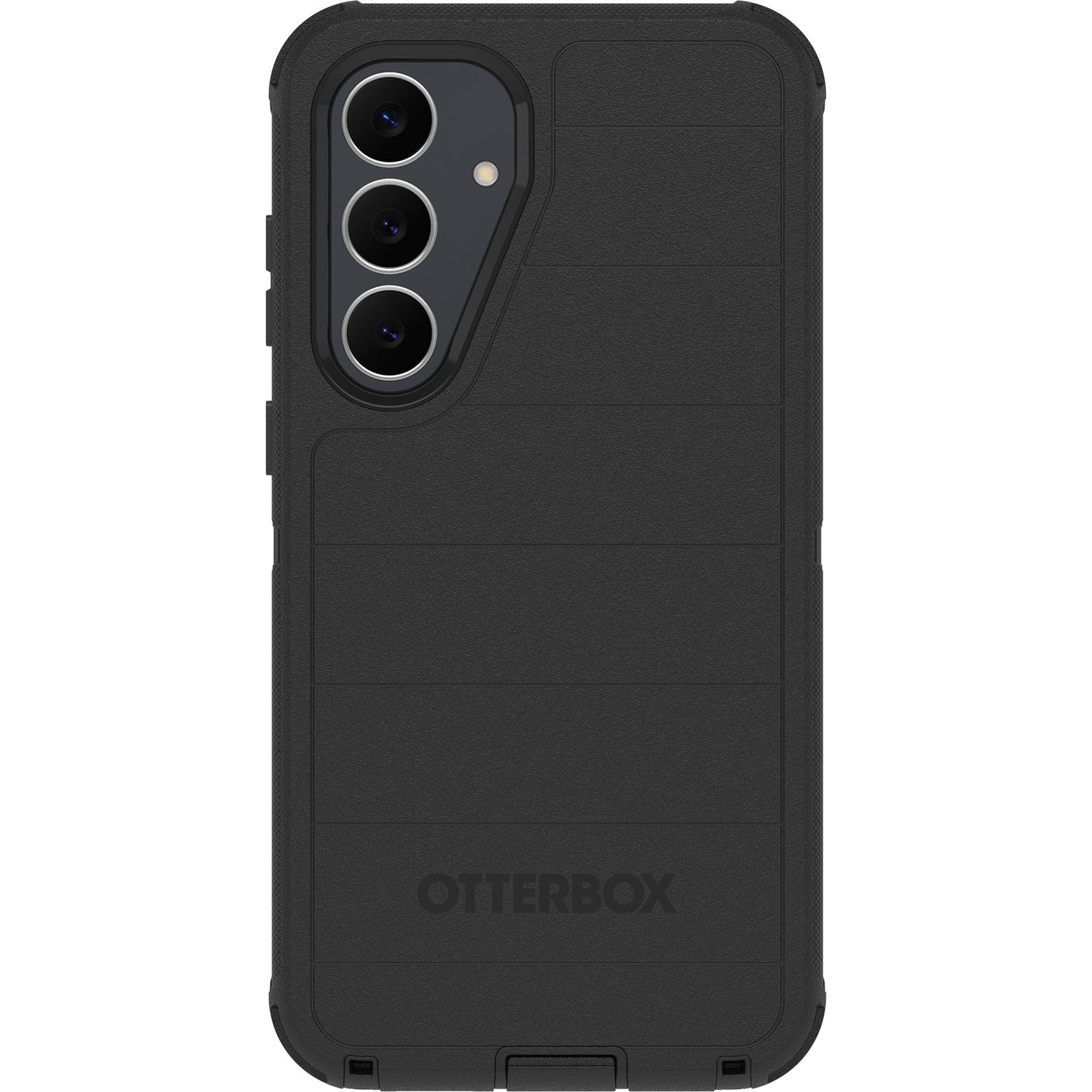OtterBox Defender Pro Samsung Galaxy S25 FE 5G (6.7') Case Black - (77-99249), DROP+ 7X Military Standard, Raised Edges, 7 Years Warranty