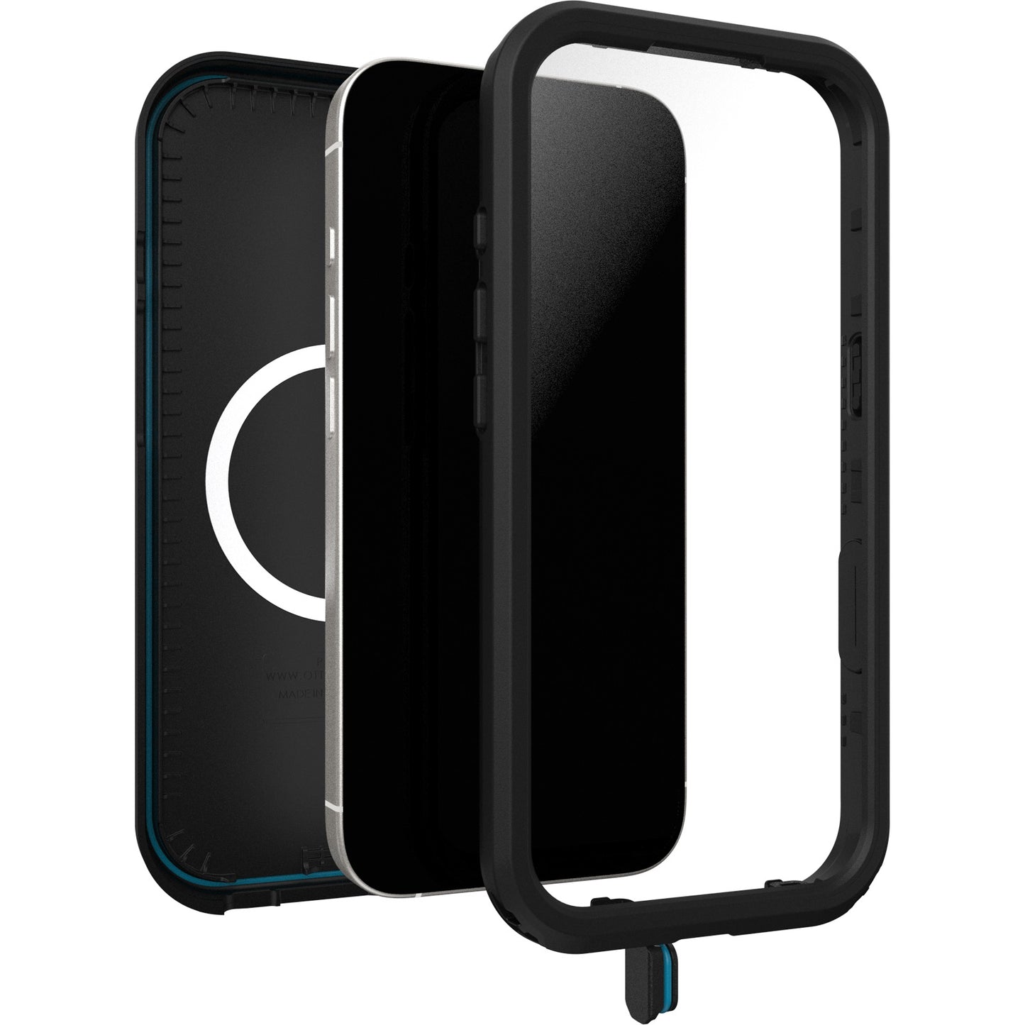 OtterBox Fre MagSafe Apple iPhone 17 (6.3') Case Black - (77-99764),  DROP+ 5X Military Standard, Camera Control, 7 Years Warranty
