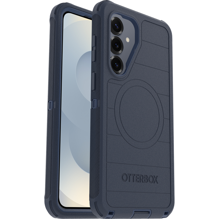 OtterBox Defender Pro Magnets Samsung Galaxy S26+ 5G (6.7') Case Riverside - Blue - (77-99864), DROP+ 7X Military Standard, Tri-Layer,7 Years Warranty