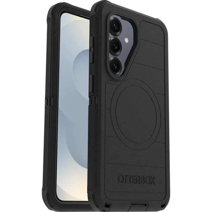 OtterBox Defender Pro Magnets Samsung Galaxy S26 5G (6.3') Case Black - ProPack - (77-99881), DROP+ 7X Military Standard, Tri-Layer, 7 Years Warranty
