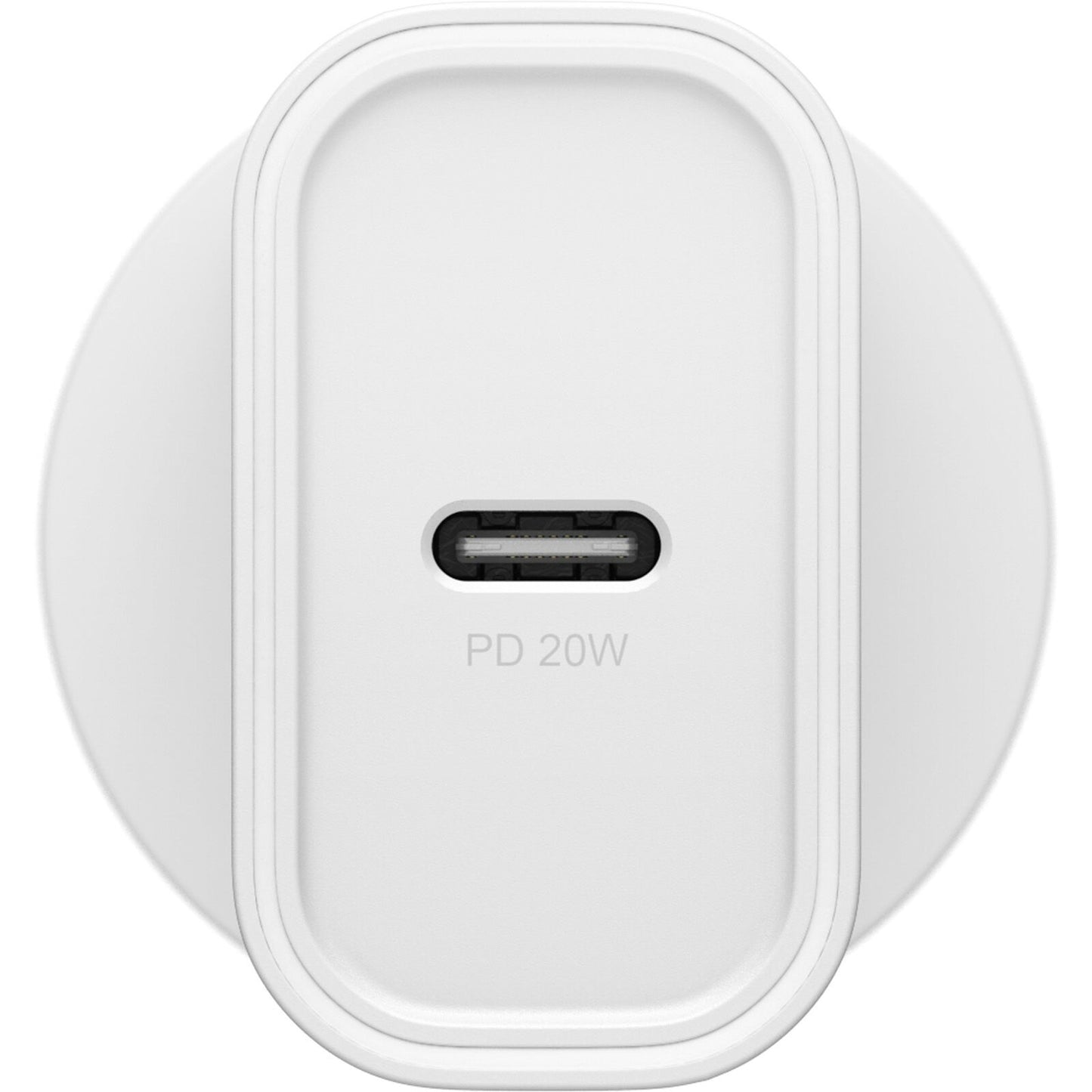 OtterBox 20W USB-C (Type I) PD Fast Wall Charger - White (78-81352), Compact, Drop Tested,Safe & Smart Charging,Best for Apple, 7 Years Warranty