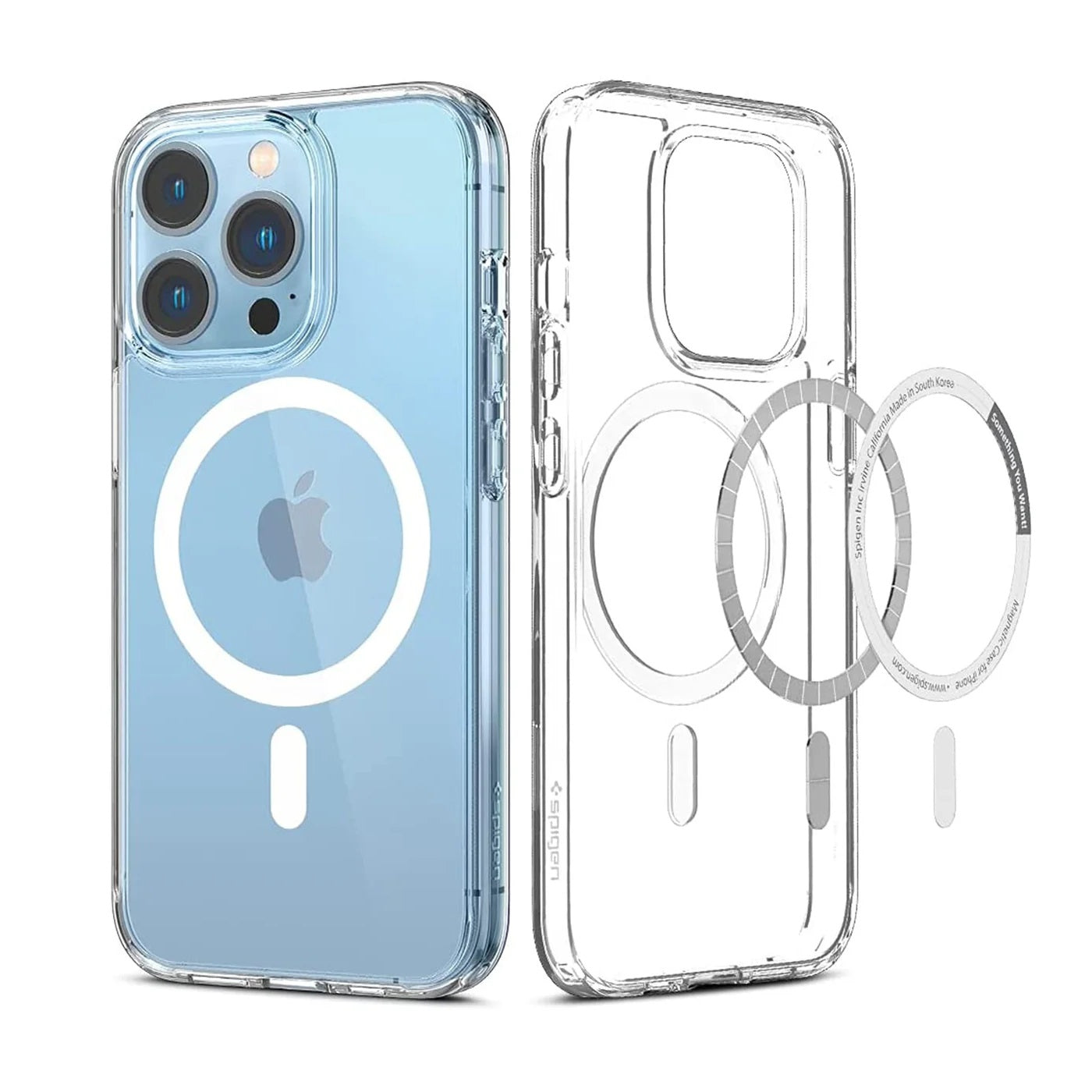USP Apple iPhone 8 Plus/ iPhone 7 Plus Clear Case with MagSafe - Crystal Clear, 360Â° Rotating, Scratch Resistant,Durable, 3 Year Warranty