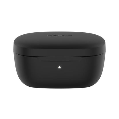 Belkin SoundForm Motion 2 True Wireless Earbuds - Black(AUC010fqBKV2),33 Hours Playtime,Bluetooth 5.3 Pairing,IPX5-Rated,12mm Drivers,2 Years Warranty