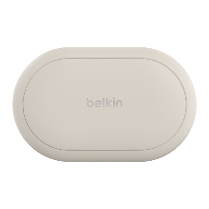 Belkin SoundForm ClearFit New Open-Ear Wireless Earbuds - White (AUC013btSA), Bluetooth 5.3 Pairing, IPX5-Rated, 14.2mm Drivers, 2 Years Warranty