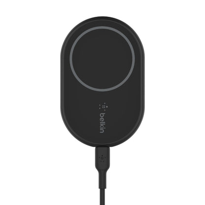 Belkin BoostCharge Magnetic Wireless Car Charger + 20W PSU + USB-C Cable (1.2M) - Black (WIC004btBK), 10W, Apple iPhone, 2 Years Warranty
