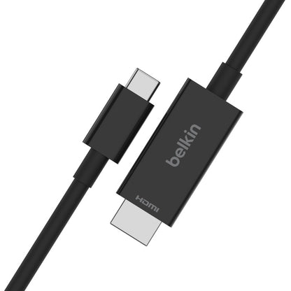 Belkin Connect USB-C™ to HDMI Cable 2M - Black (AVC012bt2MBK), Supports resolu