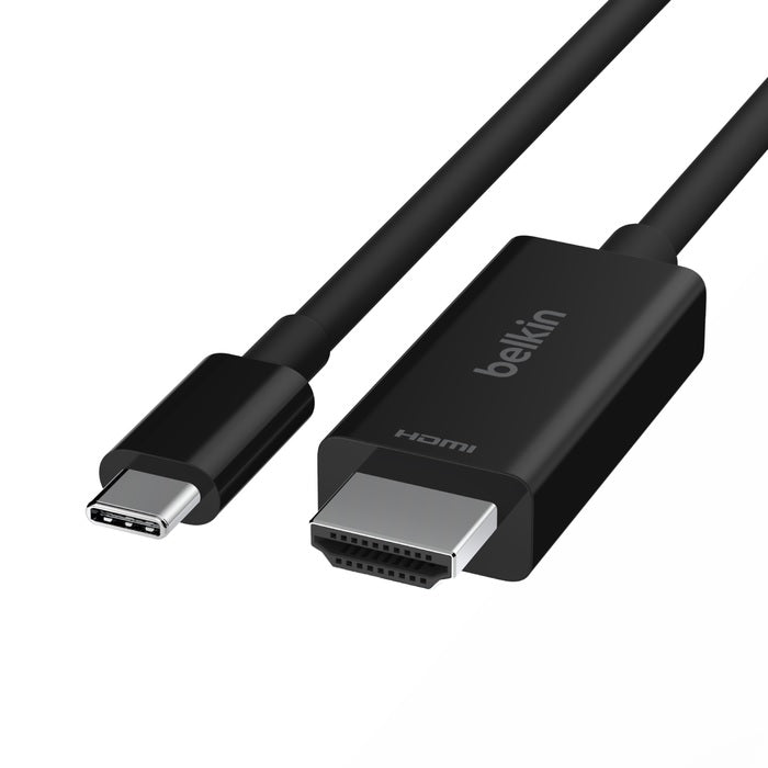 Belkin Connect USB-C™ to HDMI Cable 2M - Black (AVC012bt2MBK), Supports resolu