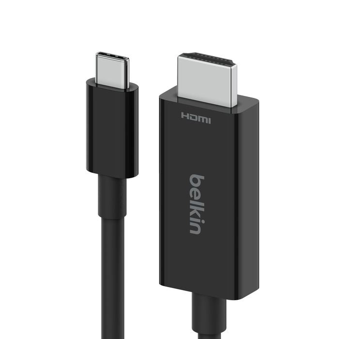 Belkin Connect USB-C™ to HDMI Cable 2M - Black (AVC012bt2MBK), Supports resolu