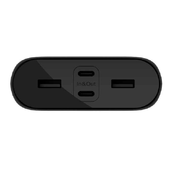 Belkin BoostCharge Power Bank 26K (4 Port ) - Black (BPB016BTBK), 45cm USB-C to