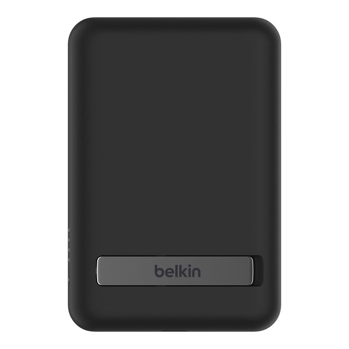 Belkin BoostCharge Magnetic Wireless Power Bank 5K + Stand - Black (BPD004btBK),